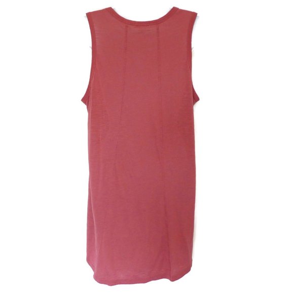 Maurices Graphic Tunic Tee Tank Here and Now Mauve - Picture 3 of 7